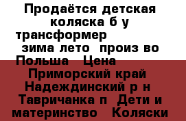 Продаётся детская коляска б/у трансформер Riko GRAND (зима-лето) произ-во Польша › Цена ­ 2 000 - Приморский край, Надеждинский р-н, Тавричанка п. Дети и материнство » Коляски и переноски   . Приморский край